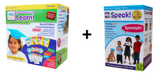 Load image into Gallery viewer, Your Baby Can Learn - English & Spanish Combo Language Kit - WINTER SALE!