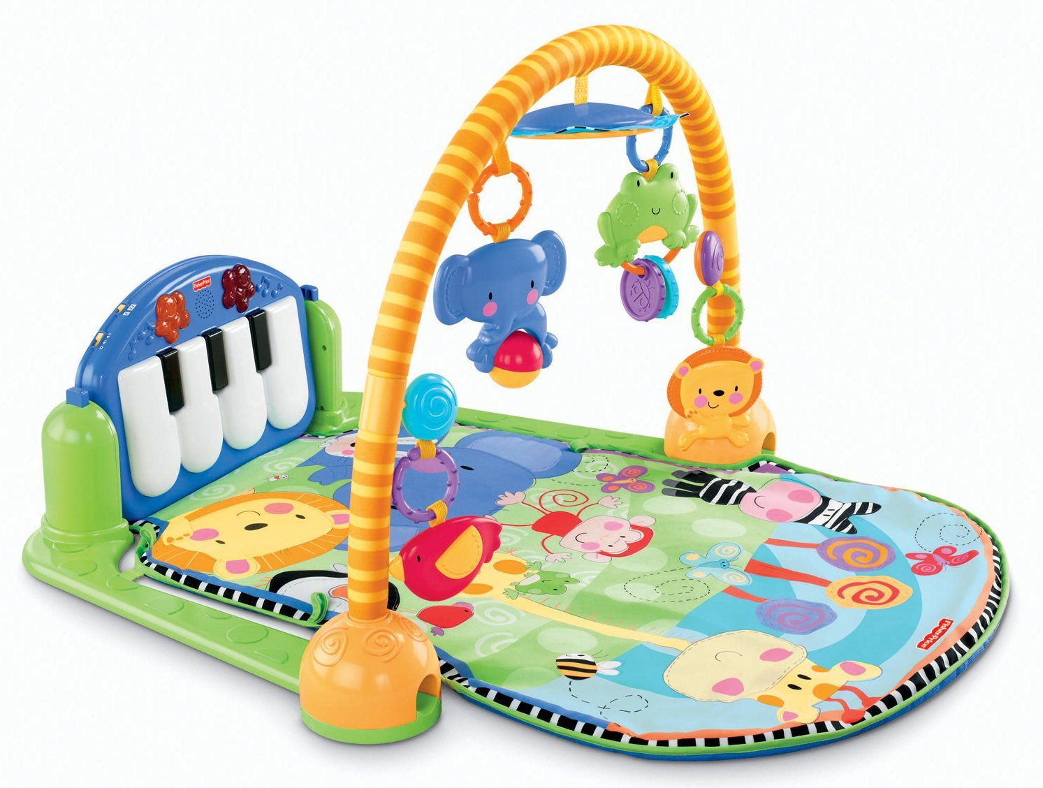 Fisher-Price Discover n Grow Kick and Play Piano Gym – Family