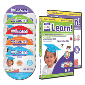 Your Baby Can Learn! - Deluxe KIT Special Edition + Bonus- Your Child Can  Read 5 DVDs