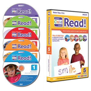 Your Baby Can Learn! - Deluxe KIT Special Edition + Bonus- Your Child Can  Read 5 DVDs